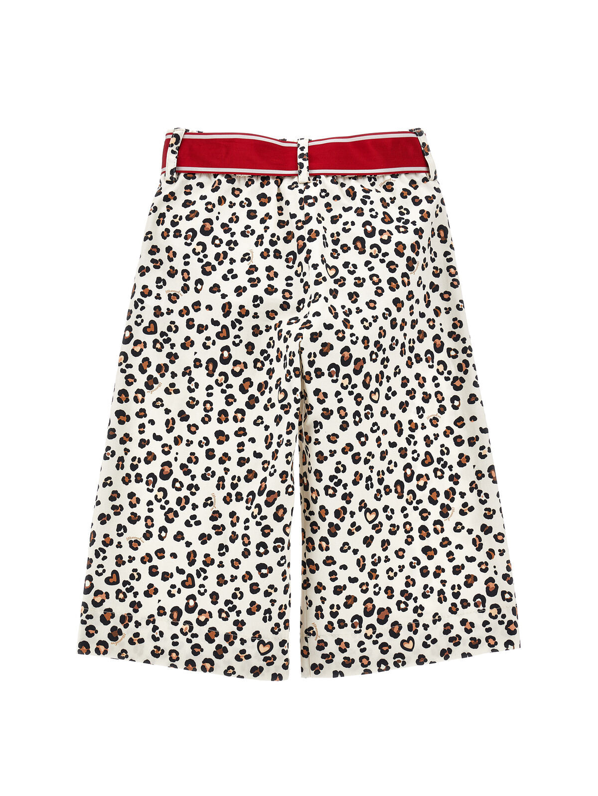 Pantaloni gabardina animalier
