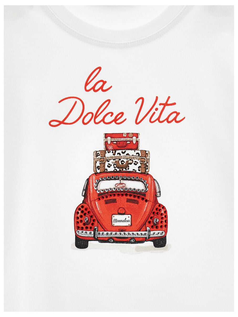 T-shirt cotone La Dolce Vita