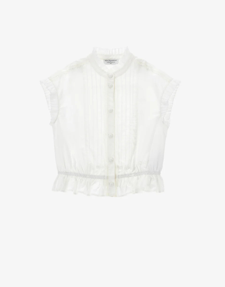 Camicia con pizzi