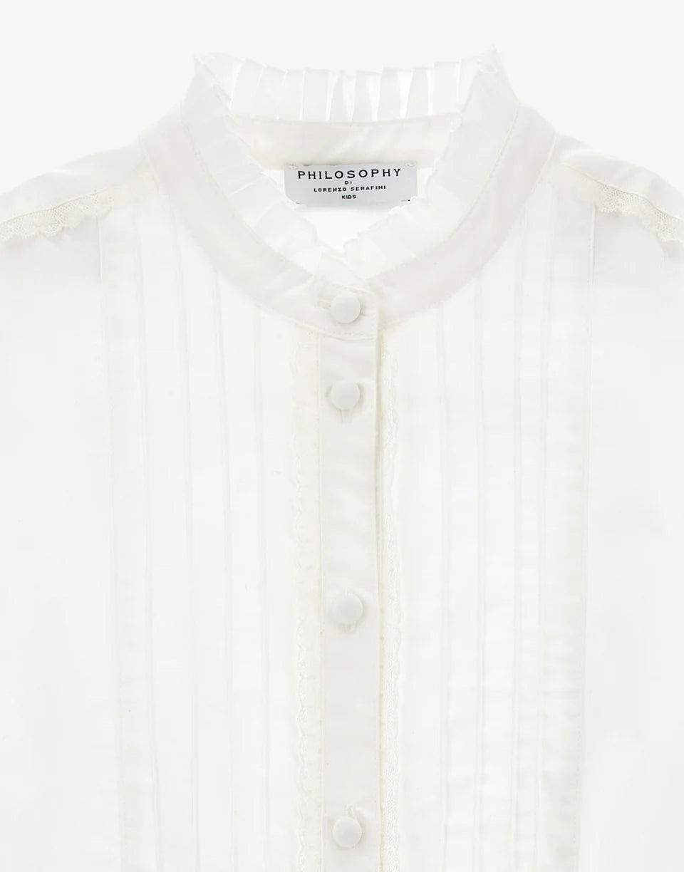 Camicia con pizzi