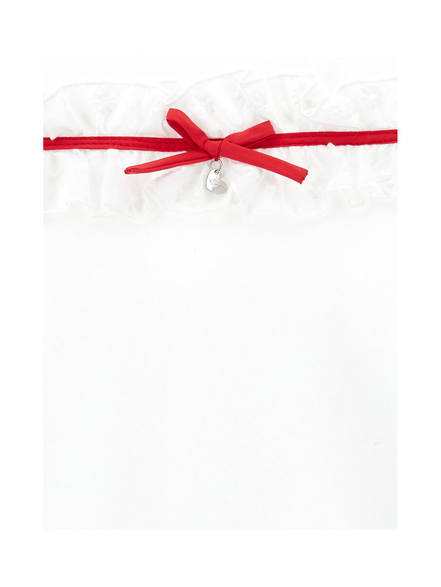Abito jersey pizzo sangallo