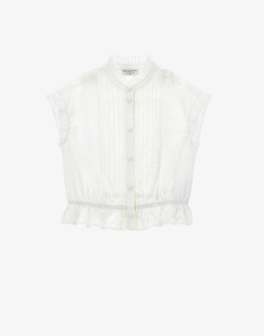 Camicia con pizzi